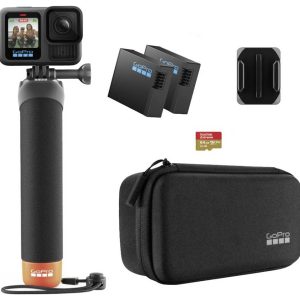 GoPro HERO13 Black Accessory Hard Bundle Kamera sportowa Kamera internetowa, GPS, 5.3K, 360°, Bluetooth, WiFi, Ekran dot GoPro HERO13 Black Accessory Hard Bundle Kamera sportowa Kamera internetowa, GPS, 5.3K, 360°, Bluetooth, WiFi, Ekran dot