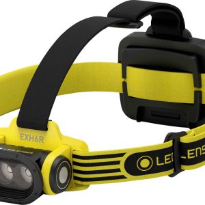 Latarka czołowa Ledlenser EXH6R 502041 250 lm żółty, czarny Latarka czołowa Ledlenser EXH6R 502041 250 lm żółty, czarny