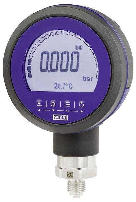 WIKA 14630555 Cyfrowy manometr CPG1200 0…250 bar G1/4B 4-1/2 cyfry, wykres słupkowy, podświetlany Przyłącze G 1/4 B