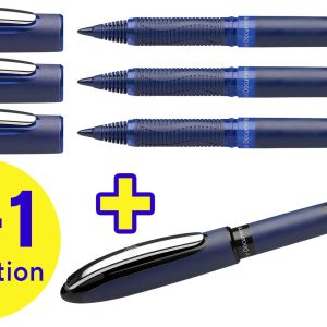 Schneider Schreibgeräte Pióro kulkowe One Business 06 0.6 mm czarny, niebieski 183084 4 szt. Schneider Schreibgeräte Pióro kulkowe One Business 06 0.6 mm czarny, niebieski 183084 4 szt.