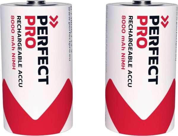 Akumulator D/R20 PerfectPro NiMH 8000 mAh 1.2 V 2 szt.