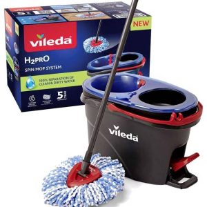 Vileda 178333 H2PRO Spin Mop Mop podłogowy 1 szt. Vileda 178333 H2PRO Spin Mop Mop podłogowy 1 szt.