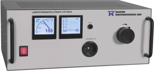 Thalheimer LTS 610-K Transformator separacyjny, laboratoryjny regulowany 2500 VA Ilość wyjść: 1 x 2 – 250 V/AC