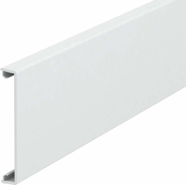 OBO Vertr część górna gładka GK-OTGRW OBO Bettermann, 6278680-1, czysty biały, (D x S) 2000 mm x 76.5 mm