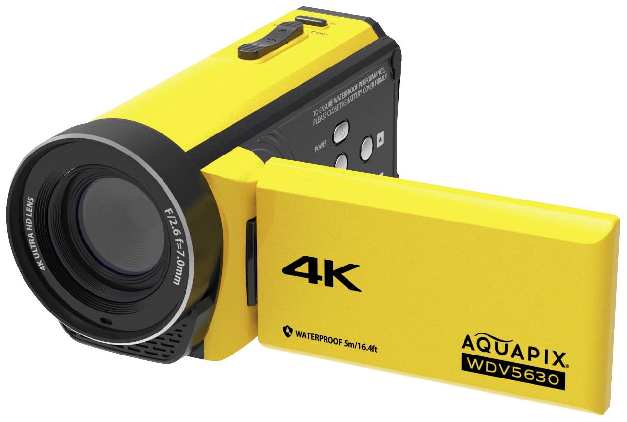 Kamera Aquapix WDV5630 Yellow - obrazek 1
