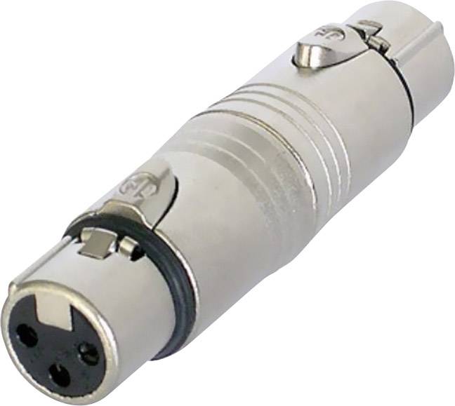 Adapter XLR NA3FF złącze żeńskie XLR - złącze żeńskie XLR Neutrik NA3FF 1 szt. - obrazek 1