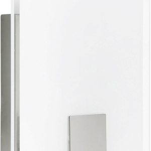 Kinkiet Brilliant Sonian 90324/13 40 W stali szlachetnej, biały