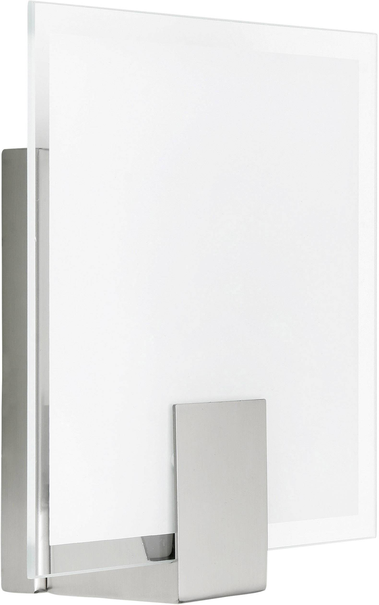 Kinkiet Brilliant Sonian 90324/13 40 W stali szlachetnej, biały - obrazek 1