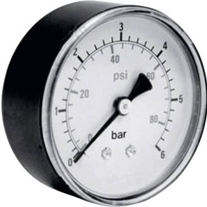 Manometr pneumatyczny ICH 306.40.16 0-16 BAR, fi 40 mm, G 1/8