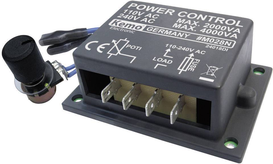 Sterownik zasilania - zestaw Kemo M028N, 110 - 240 V / AC - obrazek 1