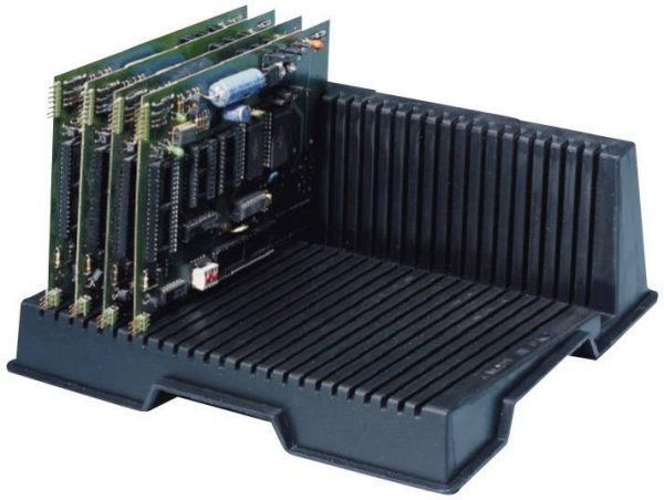 Statyw ESD do płytek drukowanych BJZ H-LS-210, 208 x 272 x 93 mm, czarny
