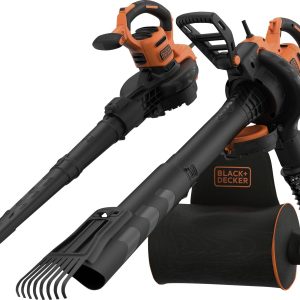 Black & Decker BEBLV301-QS elektryczny Odkurzacz do liści, Dmuchawa do liści, Niszczarka do liści 230 V Black & Decker BEBLV301-QS elektryczny Odkurzacz do liści, Dmuchawa do liści, Niszczarka do liści 230 V