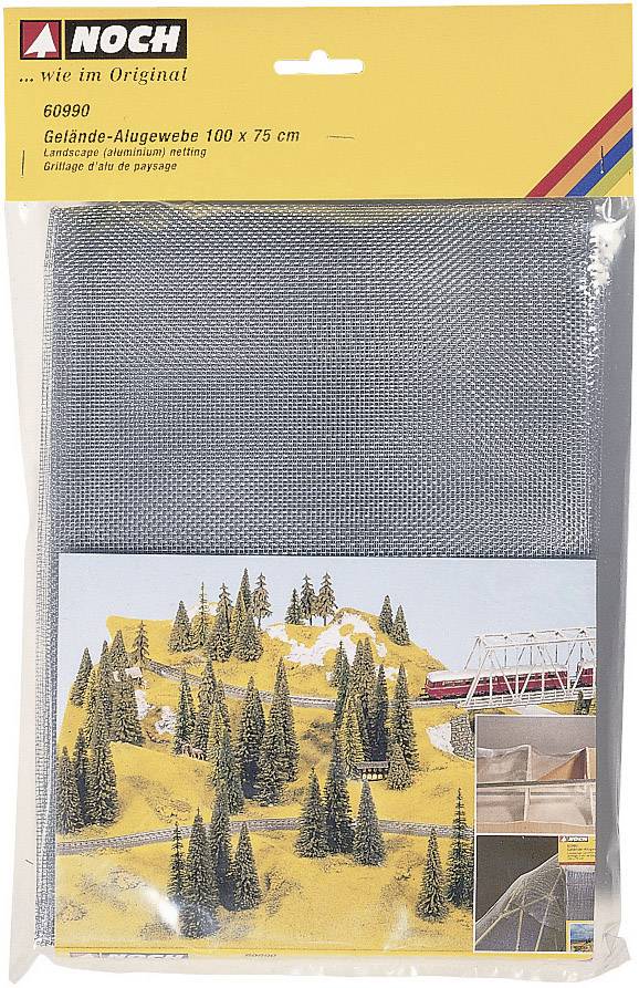 Siatka aluminiowa do makiet 100 x 75 cm - obrazek 1