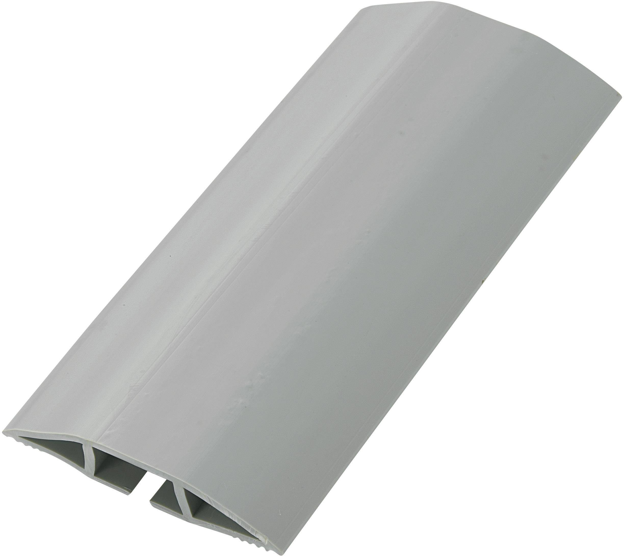 Elastyczny mostek kablowy, samoprzylepny KSS 541739, (D x S x W) 1830 x 76.20 x 17.40 mm, szary, Zawartość: 1 szt. - obrazek 1