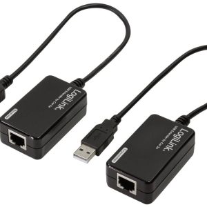 LogiLink UA0021D USB 1.1 Ekstender przez kabel sieciowy RJ45 60 m LogiLink UA0021D USB 1.1 Ekstender przez kabel sieciowy RJ45 60 m