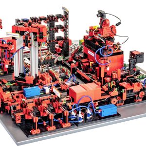 Model treningowo-symulacyjny fischertechnik education Lernfabrik 4.0 24V m. SPS-Anschlussboard 560841 Model treningowo-symulacyjny fischertechnik education Lernfabrik 4.0 24V m. SPS-Anschlussboard 560841