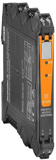 Przetwornik pomiarowy temperatury Weidmüller ACT20P-PRO-RTCI-AO-DO-S 2448100000
