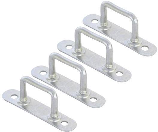 Uchwyt bagażowy HP Autozubehör 0410219, (D x S x W) 71 x 15 x 27 mm, Oczka kaletnicze, 4 szt. - obrazek 1