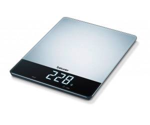 Beurer KS 34 Stainless Steel Waga kuchenna cyfrowy Zakres pomiaru maks.=15 kg stali szlachetnej 200 x 263 x 20 - obrazek 1