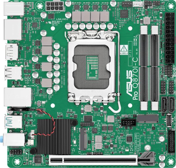 Płyta główna Asus PRO Q870I-C-CSM #####Intel® 1851 Mini-ITX Q870