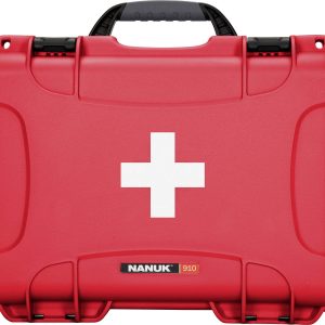 NANUK 910-FSA9 Apteczka pierwszej pomocy (pusta) 336 x 104 x 234 czerwony
