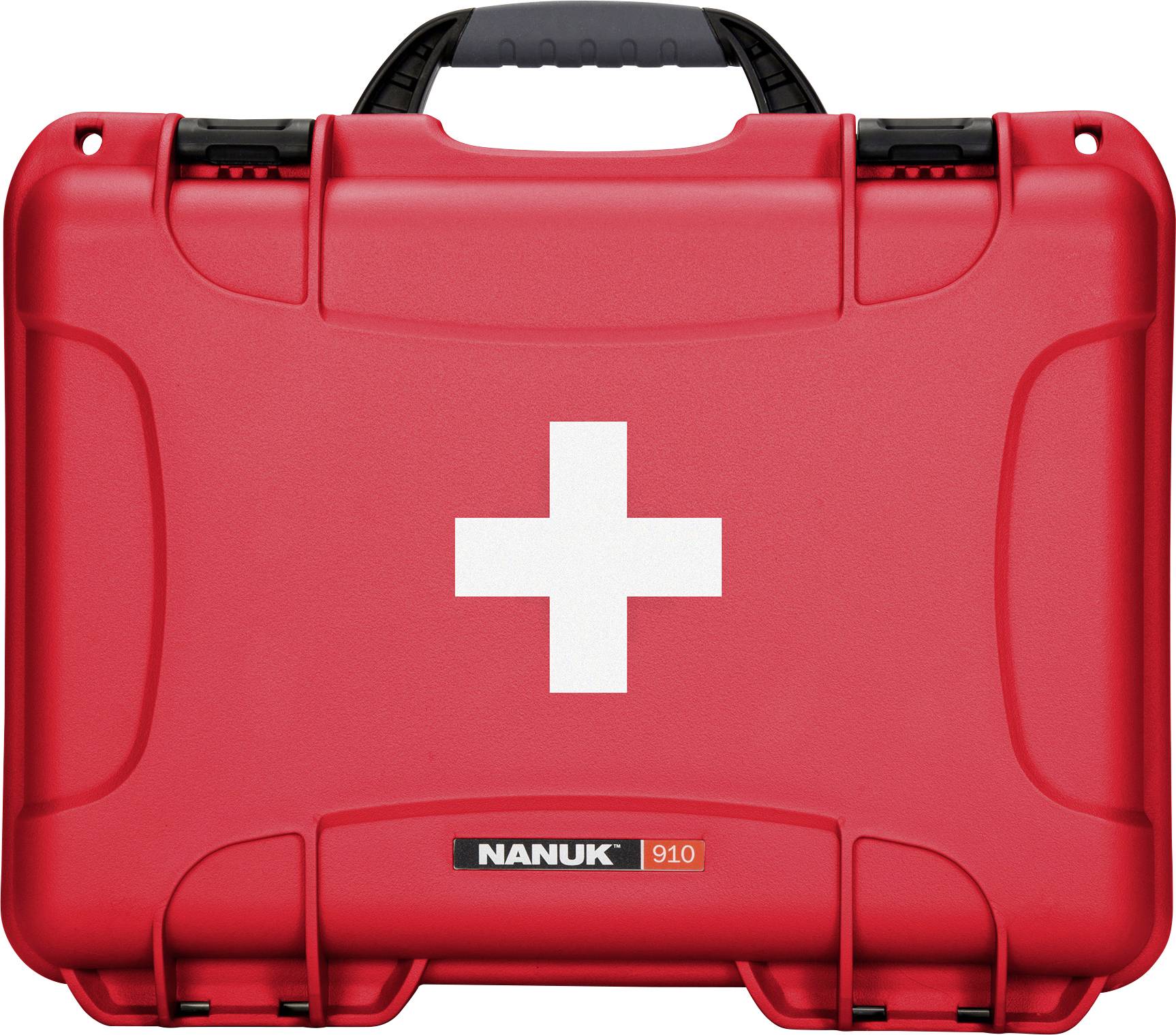NANUK 910-FSA9 Apteczka pierwszej pomocy (pusta) 336 x 104 x 234 czerwony - obrazek 1