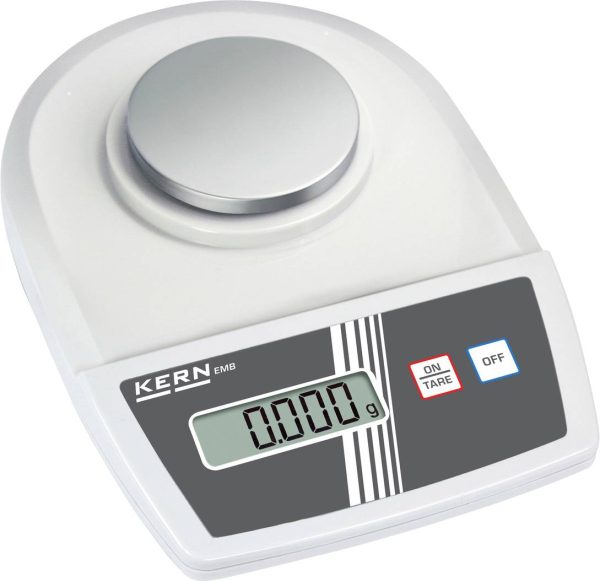 Kern EMB1003 Waga szkolna EMB 100-3 Zakres pomiaru maks. 100 g Podziałka 1 mg bateryjne srebrny