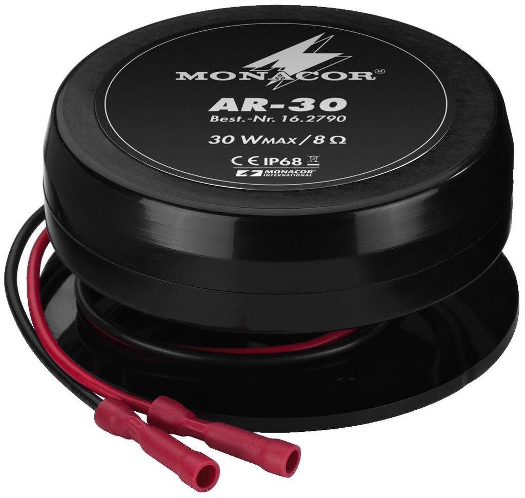 Wzbudnik audio Monacor AR-30, 1 szt. - obrazek 1