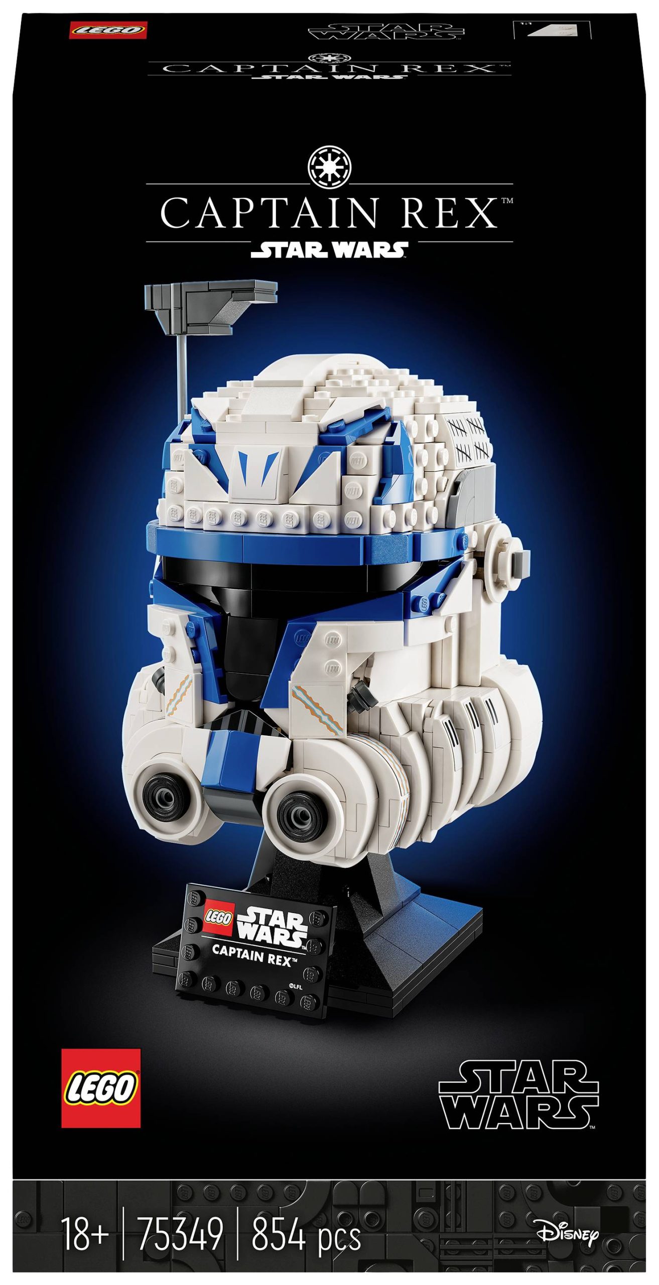 LEGO® STAR WARS™ 75349 Hełm Kapitana Rexa™ 1 szt. - obrazek 1