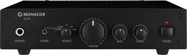 Wzmacniacz Hi-Fi Monacor 0254620 SA-50, N/A