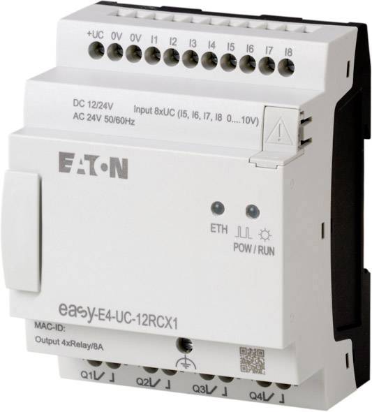 Eaton 197212 EASY-E4-UC-12RCX1 Moduł sterujący PLC 24 V DC/AC - obrazek 1