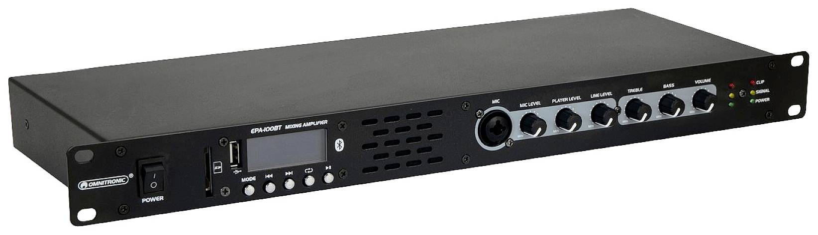 Wzmacniacz PA Omnitronic EPA-100BT - obrazek 1