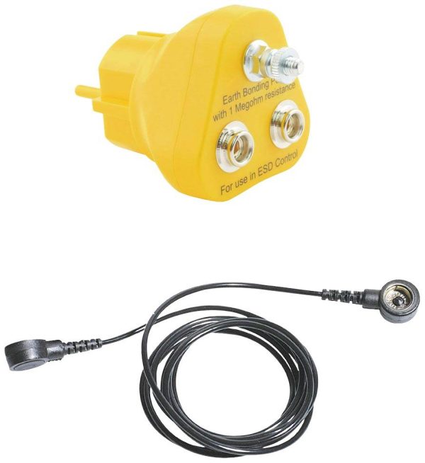 Przewód uziemiający ESD BERNSTEIN Tools for Electronics 9-343-A