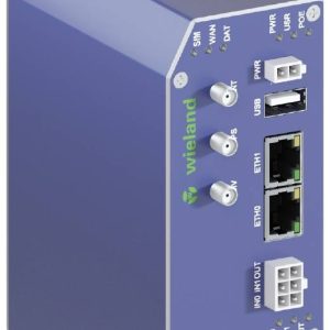 Router LAN Wieland Electric WIENET LTE WR V3 SL Wbudowany modem: LTE Router LAN Wieland Electric WIENET LTE WR V3 SL Wbudowany modem: LTE