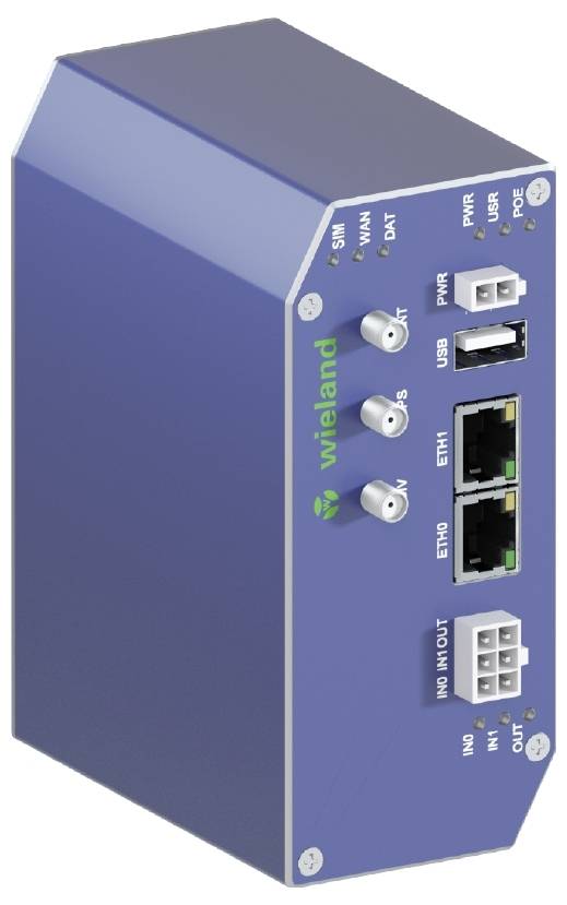 Router LAN Wieland Electric WIENET LTE WR V3 SL Wbudowany modem: LTE - obrazek 1