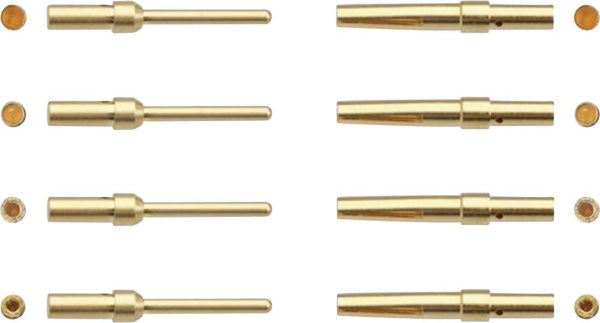 N/A HARTING 09670008476 Minimalna średnica przewodu (system AWG): 24 Maksymalna średnica przewodu (system AWG): 20 złoco