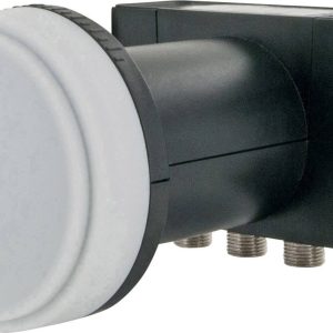 Schwaiger LNB4 Quad-LNB Ilość uczestników: 4 Rozmiar zasilenia: 40 mm ze switchem jasnoszary, biały Schwaiger LNB4 Quad-LNB Ilość uczestników: 4 Rozmiar zasilenia: 40 mm ze switchem jasnoszary, biały