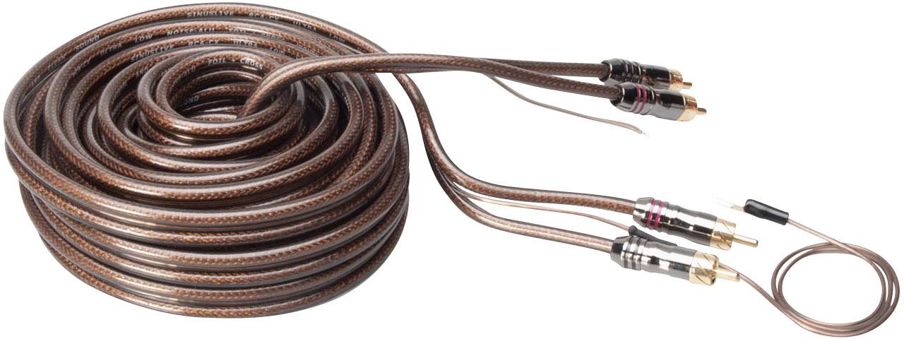 Sinuslive CX-65 Kabel cinch 6.50 m [2x złącze męskie RCA/cinch - 2x złącze męskie RCA/cinch] - obrazek 1