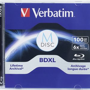 M-Disc Blu-ray Verbatim 98912 98912, 1 szt. M-Disc Blu-ray Verbatim 98912 98912, 1 szt.