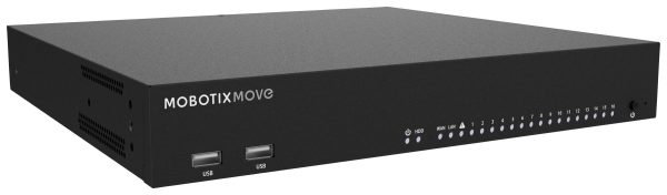 Rejestrator wideo sieciowy Mobotix MOBOTIX MOVE NVR Netzwerk-Videorekorder 24-CH, 16x PoE Mx-S-NVR1B-16-POE 16-kanałowy