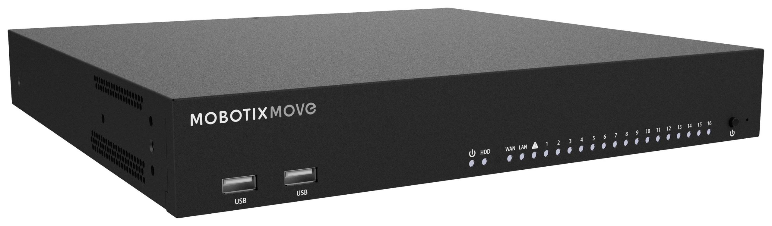 Rejestrator wideo sieciowy Mobotix MOBOTIX MOVE NVR Netzwerk-Videorekorder 24-CH, 16x PoE Mx-S-NVR1B-16-POE 16-kanałowy - obrazek 1