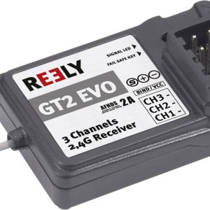 Odbiornik 3-kanałowy Reely GT2 EVO 2,4 GHz Rodzaj złącza JR
