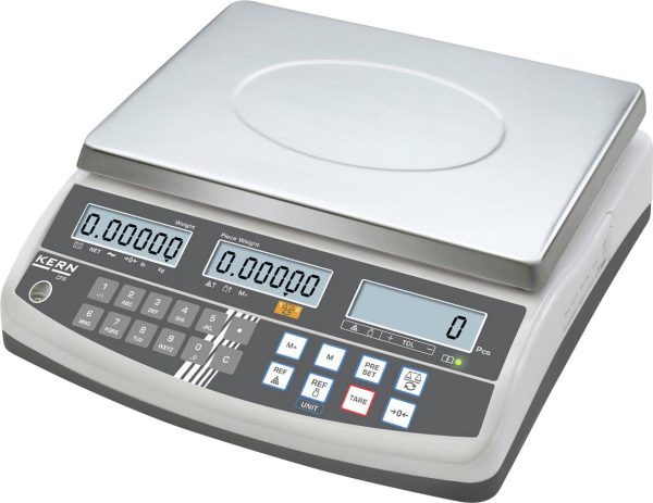 Kern CFS 3K-5+C Waga licząca CFS 3K-5+C Kalibracja (DAkkS) Zakres pomiaru maks. 3 kg Podziałka 0.01 g poprzez zasilacz s