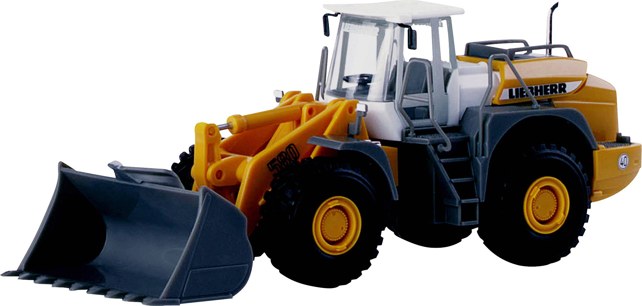 Herpa 148122-001 H0 Model pojazdu budowlanego Liebherr Ładowarka kołowa L580 - obrazek 1