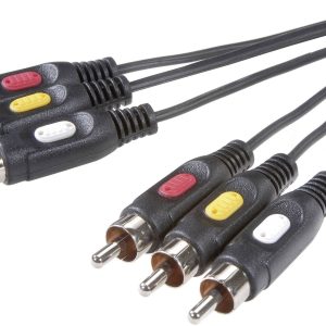 Audio/Video kabel SpeaKa Professional SP-7869868, RCA/Cinch kompozytowy, 10 m Audio/Video kabel SpeaKa Professional SP-7869868, RCA/Cinch kompozytowy, 10 m