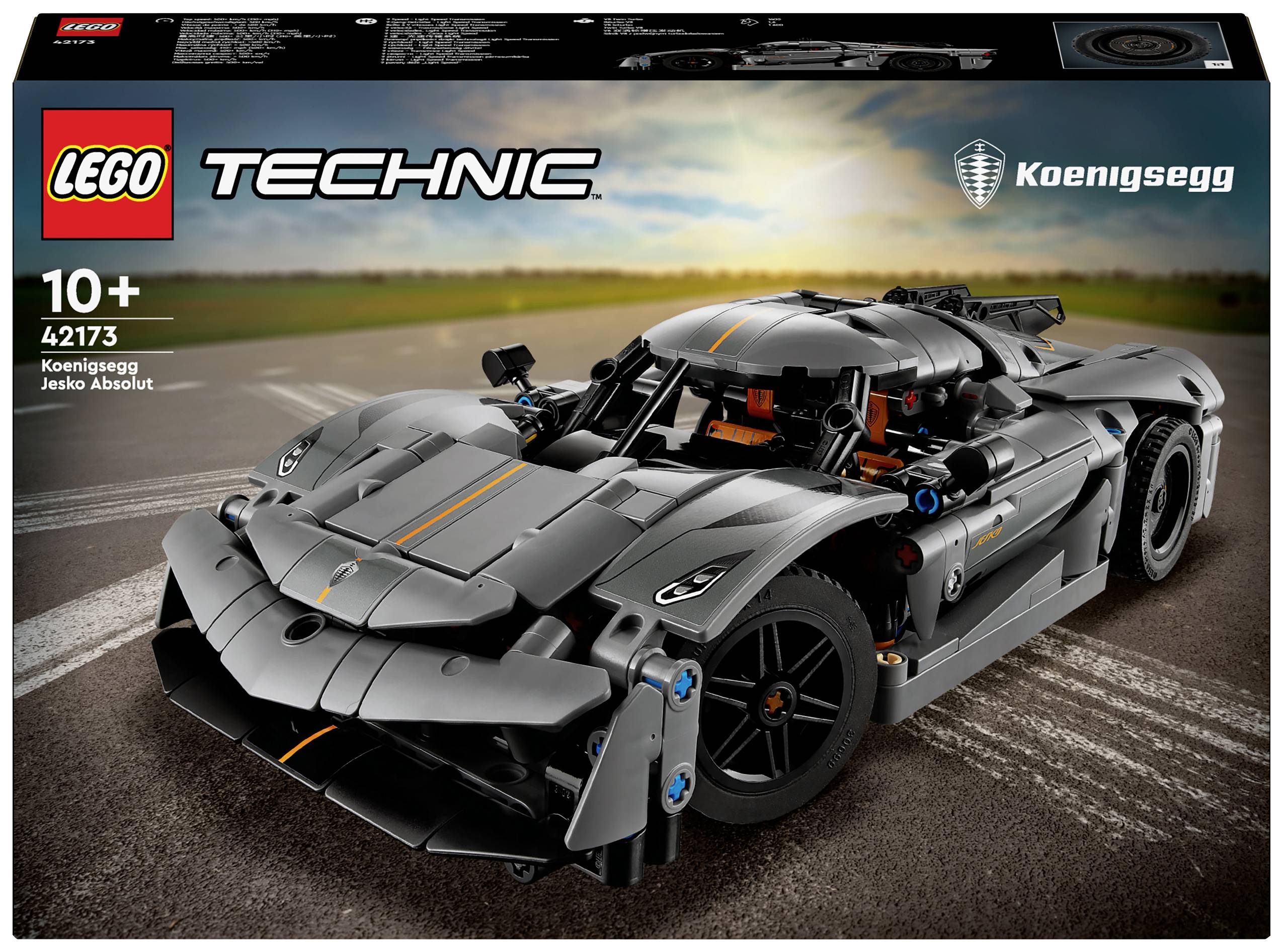 LEGO® TECHNIC 42173 Supersamochód sportowy Koenigsegg Jesko Absolut 1 szt. - obrazek 1