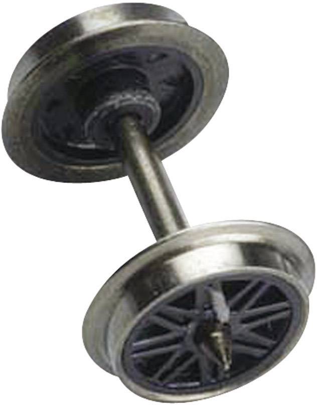Zestaw kół 56054, GS-szprychy, DC, O = 2 x 11,3 mm, 24,4 mm, skala H0 - obrazek 1