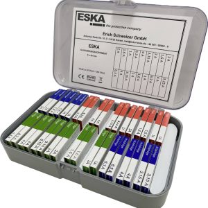 ESKA E3523.800 Bezpieczniki- asortyment (Ø x D) 5 mm x 20 mm Zawartość 360 szt. sztuka ESKA E3523.800 Bezpieczniki- asortyment (Ø x D) 5 mm x 20 mm Zawartość 360 szt. sztuka