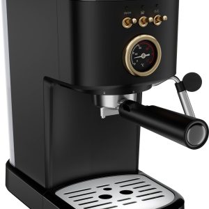 Princess Ekspres do espresso czarny 1100 W z dyszą spieniającą mleko Princess Ekspres do espresso czarny 1100 W z dyszą spieniającą mleko