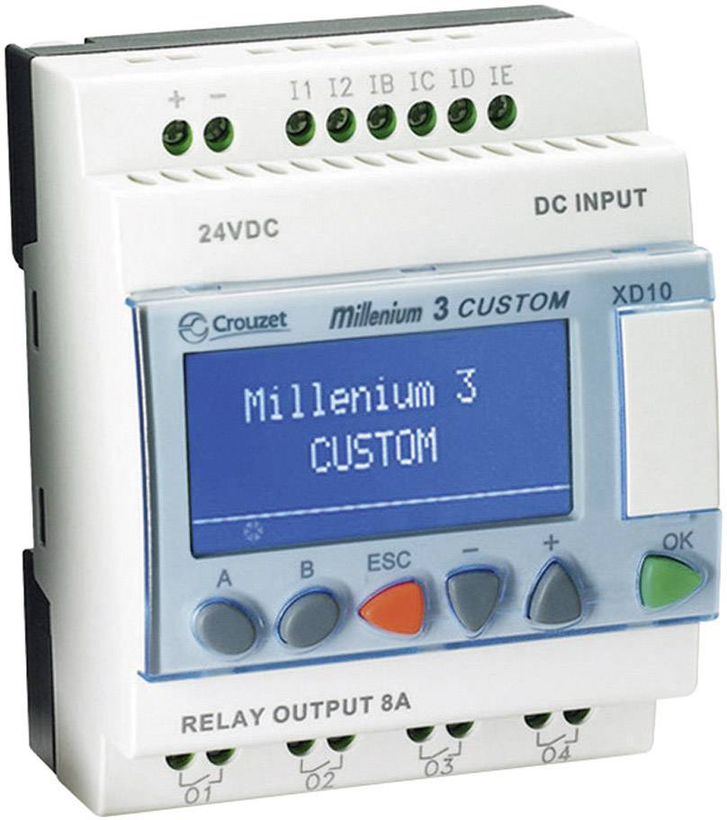 Logic Controller Crouzet Millenium 3 XD10 R 230VAC SMART 88974143. - obrazek 1